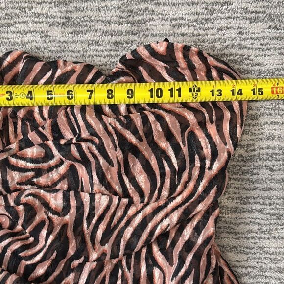 NWT Dundas x Revolve Lana Mini Dress
Natural Zebra Metallic Small - Picture 8 of 15